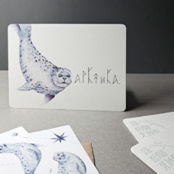 Стикеры, открытки и брелоки с атмосферой северных краев теперь можно найти на полочке 299!