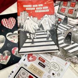 Бу-у-у-у! Испугались? Не бойтесь, это стикеры!