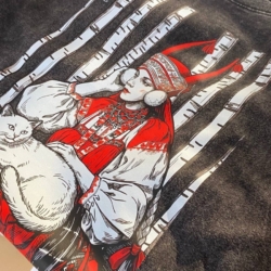 Футболки варёнки с принтом