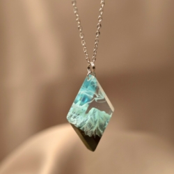 Новинка! Украшения из дерева и эпоксидной смолы 😍