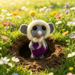 Игрушки валеные